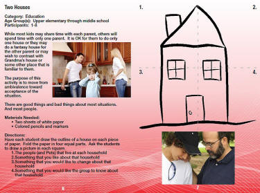 Sample from Divorce Activity Book